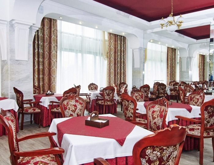 Обеденный зал «Рубин» - Санаторий «Виктория» Кисловодск